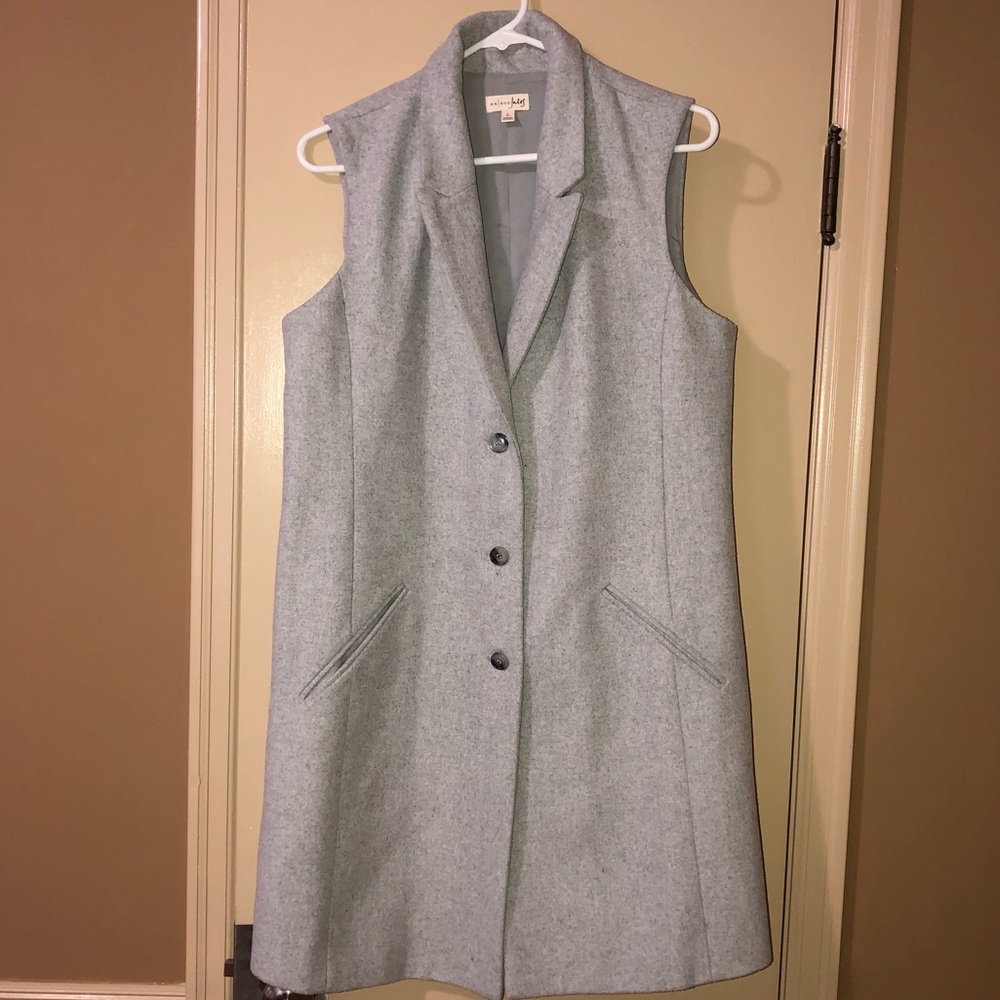 Maison Jules dress/ vest with buttons